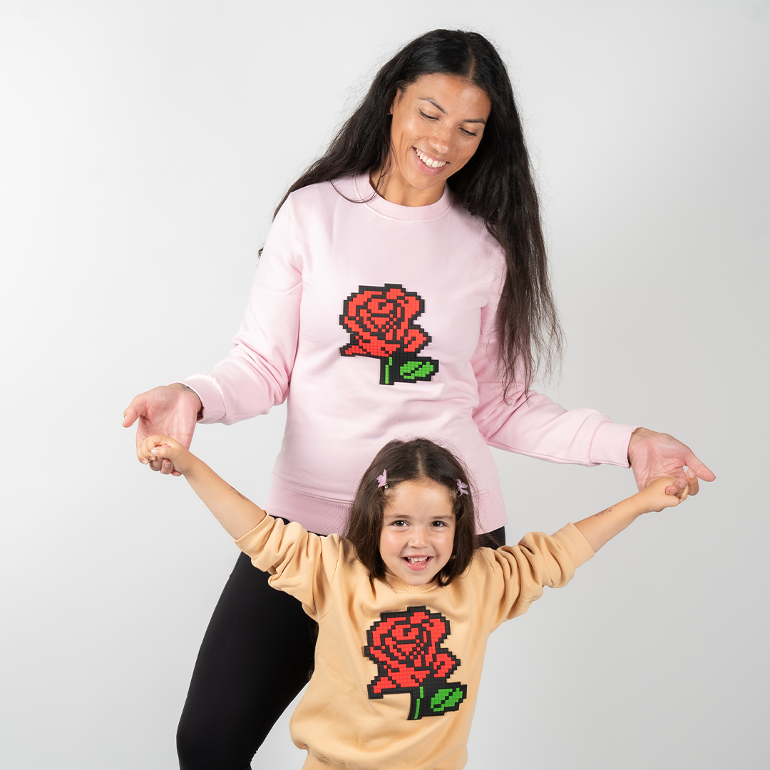 Womens Rose Sweatshirt